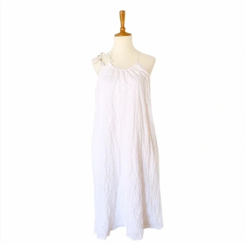 J Crew Smocked Halter Dress Size XS‎